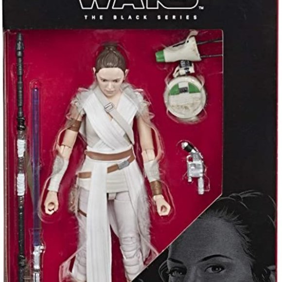 Star Wars The Black Series Rey & D-0 Action Figures - Picture 5 of 7